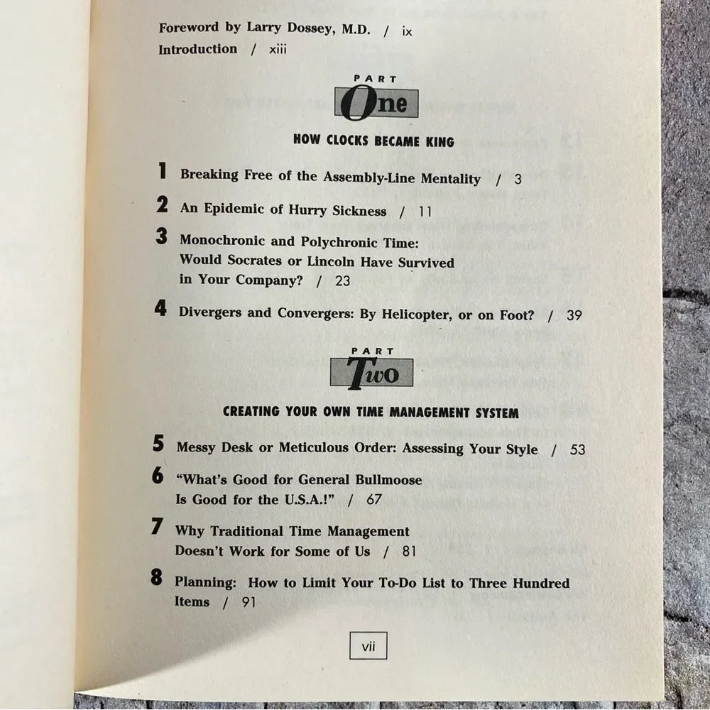 Time Management for Unmanageable People by Ann McGee-Cooper Paperback